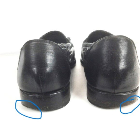 Cole Haan Bragano 9.5 N M Made in Italy Woven Black Tassel Loafers Mens Designer - Picture 10 of 11